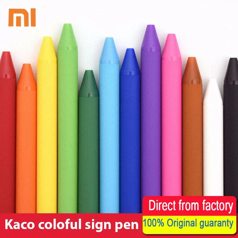 Xiaomi Mijia KACO Colorful Sign Pen 12 Colors 0.5mm Refill ABS Plastic Write Length 400m from Xiaomi Mijia Ecological Chain
Xiaomi Mijia KACO Colorful Sign Pen 12 Colors 0.5mm Refill ABS Plastic Write Length 400m from Xiaomi Mijia Ecological Chain