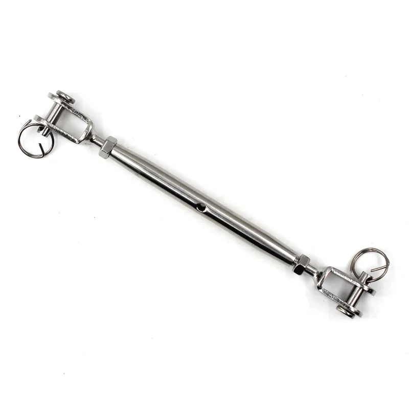 M5 304 Stainless Steel Jaw Turnbuckle Bolts Closed Body Turnbuckle Wire Rope Tension Hook
M5 304 Stainless Steel Jaw Turnbuckle Bolts Closed Body Turnbuckle Wire Rope Tension Hook