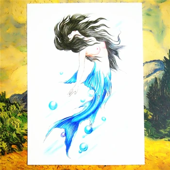 Naked Mermaid Temporary Tattoo Body Art Sleeve Arm Flash Tattoo Stickers 12*20cm Waterproof Tatto Henna Fake Tatoo Sticker
Naked Mermaid Temporary Tattoo Body Art Sleeve Arm Flash Tattoo Stickers 12*20cm Waterproof Tatto Henna Fake Tatoo Sticker