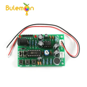 ISD1820P Recording Module DIY Kit Recyclable / Straight Through With Audio Amplifier Circuit
ISD1820P Recording Module DIY Kit Recyclable / Straight Through With Audio Amplifier Circuit