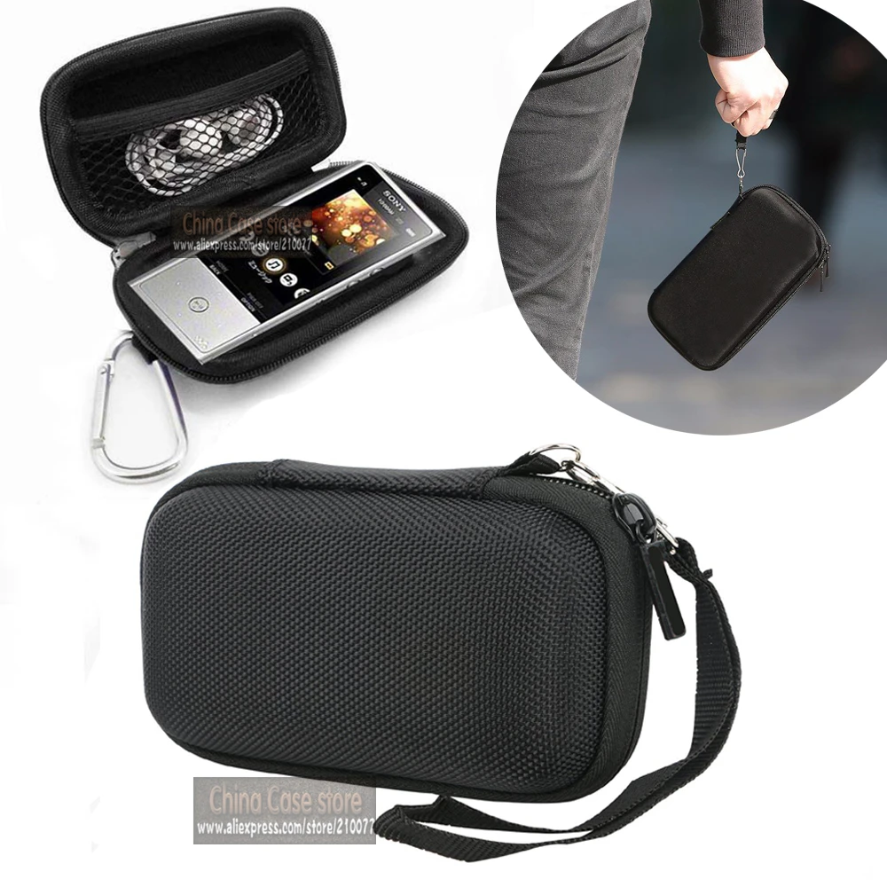 Durable MP3 Player Case For SONY NW-ZX100 ZX1 ZX2 Cover with Carabiner Clip Wrist rope Earphone Cable Hard Carrying Storage Box
Durable MP3 Player Case For SONY NW-ZX100 ZX1 ZX2 Cover with Carabiner Clip Wrist rope Earphone Cable Hard Carrying Storage Box