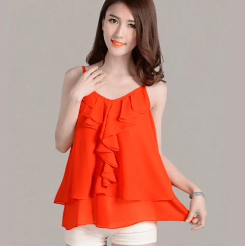 Plus size women Tops S - 6XL 6XL, women casual chiffon shirts & blouse,Spaghetti Strap vest Tanks Camis,vestidos femininos
Plus size women Tops S - 6XL 6XL, women casual chiffon shirts & blouse,Spaghetti Strap vest Tanks Camis,vestidos femininos