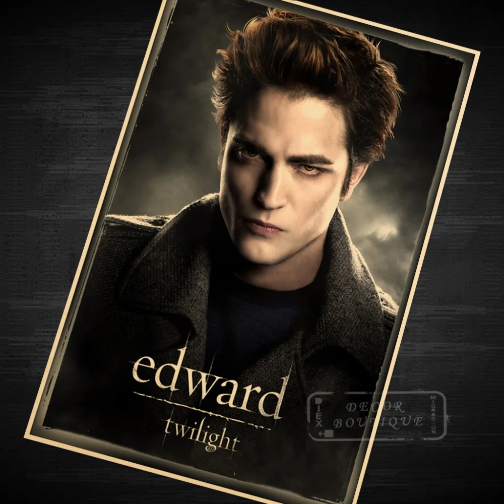Robert Pattinson is Edward, Twilight Movie Film Vintage Retro Decorative DIY Wall Canvas Stickers Home Posters Art Bar Decor Gif
Robert Pattinson is Edward, Twilight Movie Film Vintage Retro Decorative DIY Wall Canvas Stickers Home Posters Art Bar Decor Gif