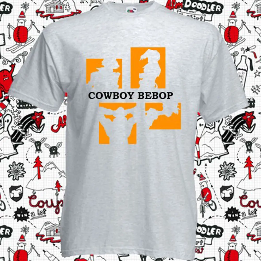 New Cowboy Bebop Anime Cartoon Men's Grey T-Shirt Size S to 3XLFashion t-Shirt men
New Cowboy Bebop Anime Cartoon Men's Grey T-Shirt Size S to 3XLFashion t-Shirt men