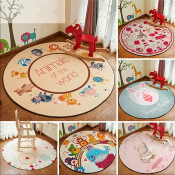 Early Development Activity Mat 100cm in Diameter Cartoon Round Children's Blanket Soft Snow Velvet Baby Rug Crawl Baby Carpet
Early Development Activity Mat 100cm in Diameter Cartoon Round Children's Blanket Soft Snow Velvet Baby Rug Crawl Baby Carpet