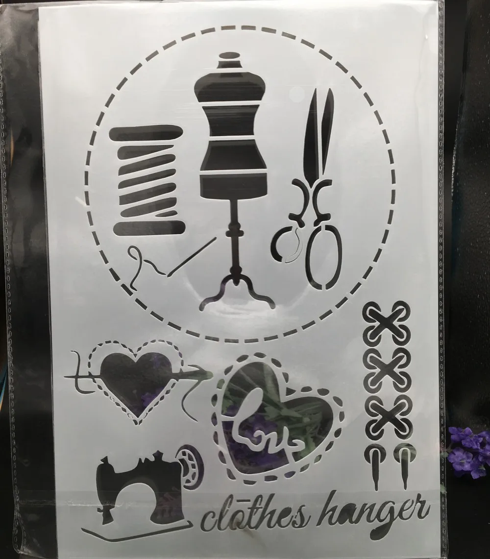 29*21cm A4 Sewing Scissors DIY Layering Stencils Wall Painting Scrapbook Coloring Embossing Album Decorative Card Template
29*21cm A4 Sewing Scissors DIY Layering Stencils Wall Painting Scrapbook Coloring Embossing Album Decorative Card Template