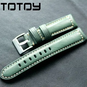 TOTOY Hand Green Calfskin Watchbands, 20MM 22MM Retro Oily Leather Watchbands, Fast Delivery
TOTOY Hand Green Calfskin Watchbands, 20MM 22MM Retro Oily Leather Watchbands, Fast Delivery