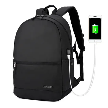Man Oxford shoulder bag male USB charging backpack male boys college school casual bag computer rucksack black
Man Oxford shoulder bag male USB charging backpack male boys college school casual bag computer rucksack black
