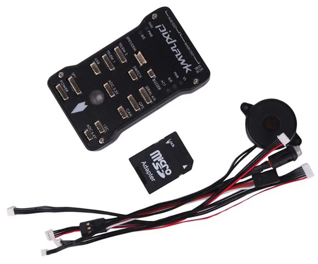 RCMOY Pixhawk PX4 Autopilot PIX 2.4.8 32 Bit Flight Controller with Safety Switch and Buzzer
RCMOY Pixhawk PX4 Autopilot PIX 2.4.8 32 Bit Flight Controller with Safety Switch and Buzzer