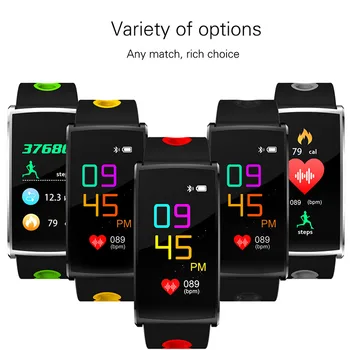 High Quality Smart Bracelet Waterproof Woman Blood Pressure Oxygen Heart Rate Monitor Wristband Men Sport Band For IOS Android
High Quality Smart Bracelet Waterproof Woman Blood Pressure Oxygen Heart Rate Monitor Wristband Men Sport Band For IOS Android