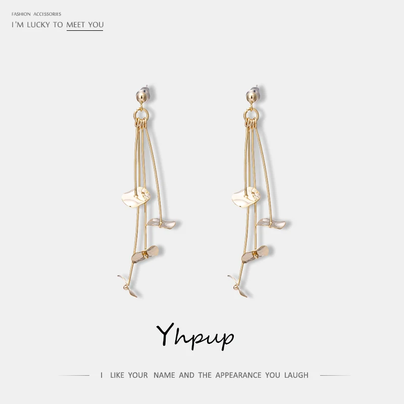 Yhpup New Trendy Copper Tassel Long Chain Dangle Earrings Temperament Statement Round Gold Earrings for Women Party Jewelry Gift
Yhpup New Trendy Copper Tassel Long Chain Dangle Earrings Temperament Statement Round Gold Earrings for Women Party Jewelry Gift