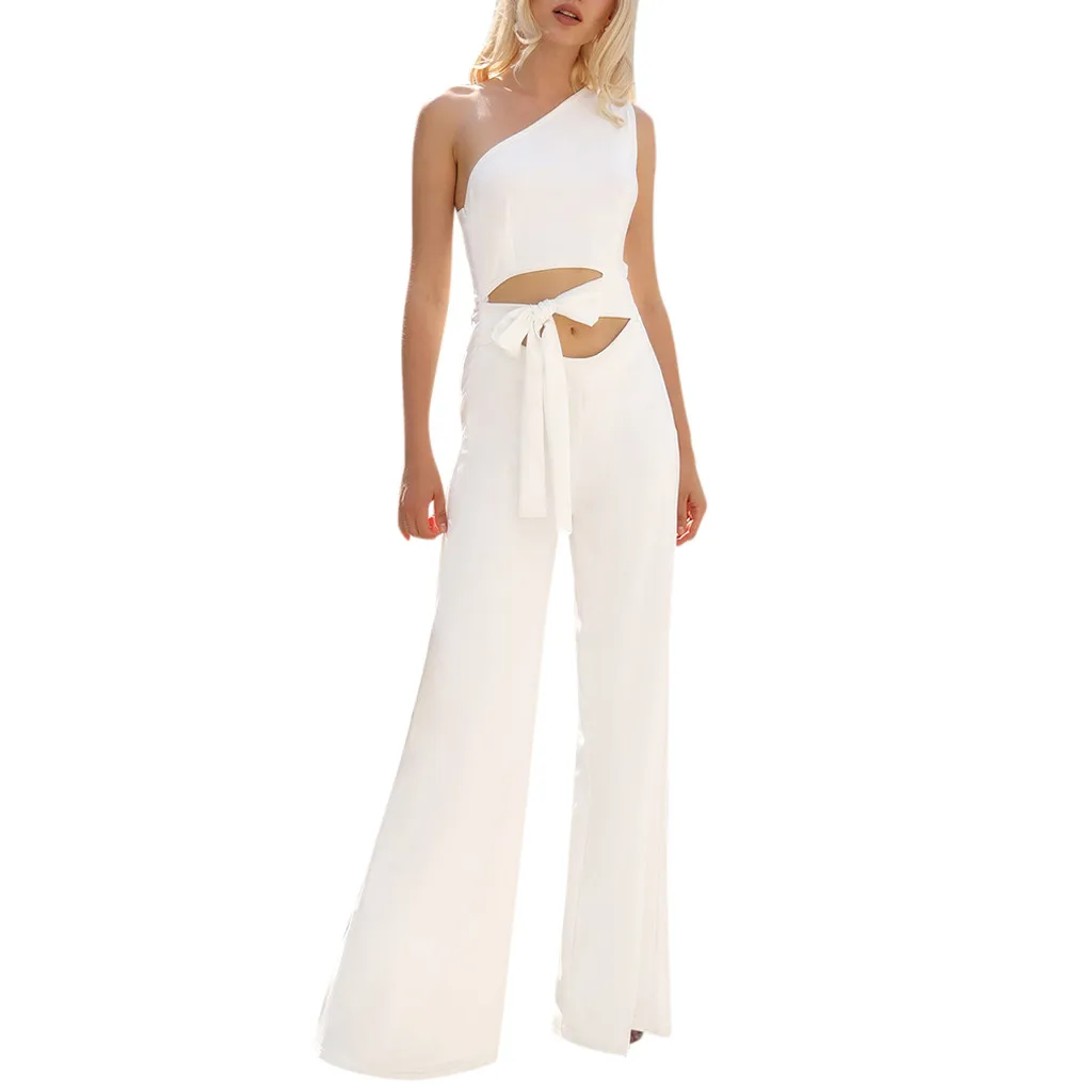 Womail 2019 Summer elegant Fit Slim Solid High Waist Lace Up Sexy Off Shoulder Flare Jumpsuits plus size bodysuit women sexy
Womail 2019 Summer elegant Fit Slim Solid High Waist Lace Up Sexy Off Shoulder Flare Jumpsuits plus size bodysuit women sexy
