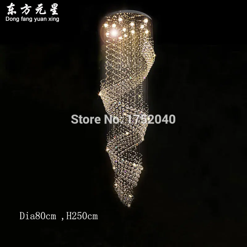 crystal chandelier stair light lustre spiral luxury project lighting various sizes
crystal chandelier stair light lustre spiral luxury project lighting various sizes