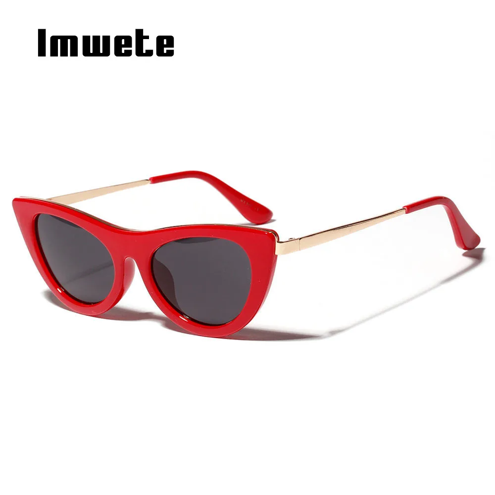 Imwete Vintage Cat Eye Sunglasses Women Luxury Designer Metal Legs Sun Glasses Shades Brand Cateyes Sunglass Red Eyewear
Imwete Vintage Cat Eye Sunglasses Women Luxury Designer Metal Legs Sun Glasses Shades Brand Cateyes Sunglass Red Eyewear