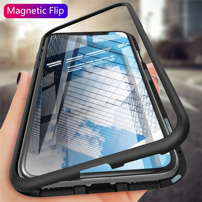 Adsorption Magnet Flip Case for Samsung Galaxy A30 A50 Case Magnetic Metal Clear Tempered Glass Cover for Samsung A 50 30 50A
Adsorption Magnet Flip Case for Samsung Galaxy A30 A50 Case Magnetic Metal Clear Tempered Glass Cover for Samsung A 50 30 50A