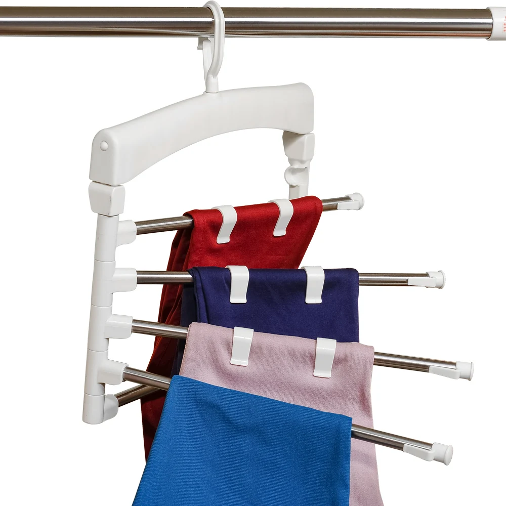 BYN Stainless Steel Cabinet Storage Foldable Pant Hanger Multi-Rod clothes hanger for wardrobe DQ1523-1
BYN Stainless Steel Cabinet Storage Foldable Pant Hanger Multi-Rod clothes hanger for wardrobe DQ1523-1