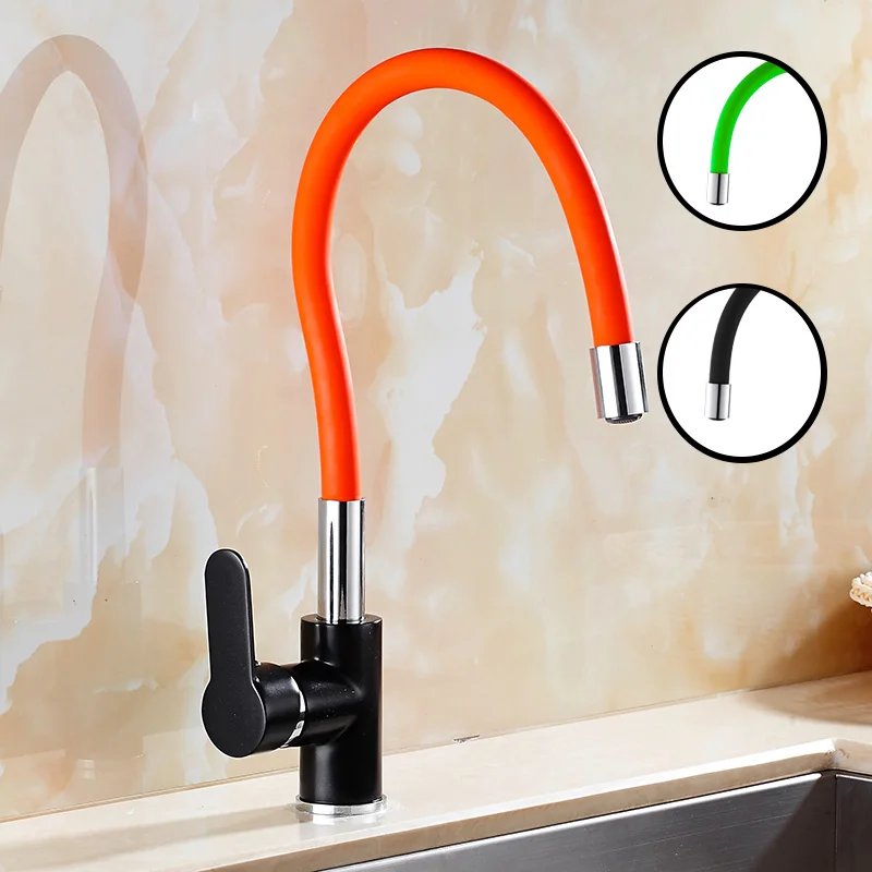 KitchenMTTTUZK 360 Swivel Solid Brass Single Handle Mixer Sink Tap Down basin Faucet Polished Black and Color Tubes basin Faucet
KitchenMTTTUZK 360 Swivel Solid Brass Single Handle Mixer Sink Tap Down basin Faucet Polished Black and Color Tubes basin Faucet