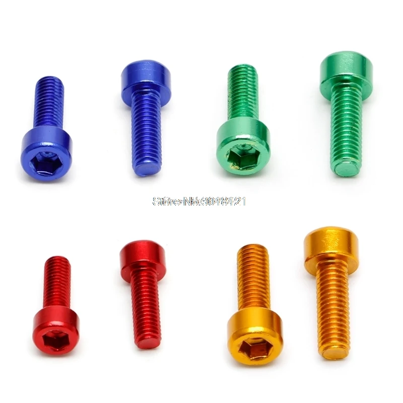 2Pcs Bike Water Bottle Cage Bolts M5*15MM Aluminium Alloy Hex Tapping Screws Drop ship
2Pcs Bike Water Bottle Cage Bolts M5*15MM Aluminium Alloy Hex Tapping Screws Drop ship