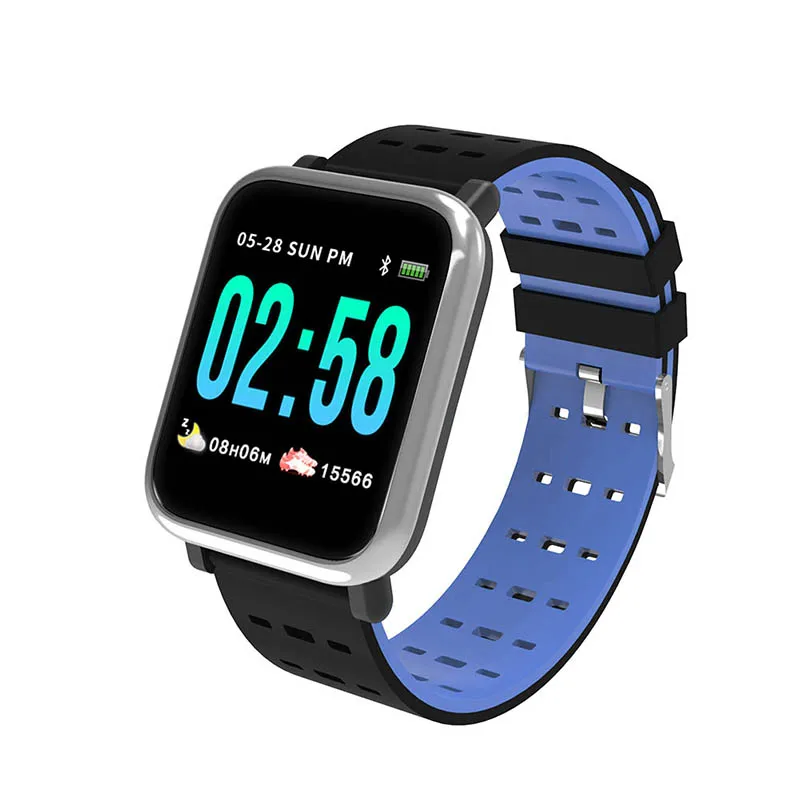 Blood Pressure Smart Bracelet Color Screen Fitness Step Counter Activity Monitor Tracking Watch LSMK99
Blood Pressure Smart Bracelet Color Screen Fitness Step Counter Activity Monitor Tracking Watch LSMK99