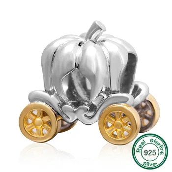 ChaWin Authentic 925 Sterling Silver Pumpkin Coach Charm Beads fits Pandora Charms Bracelets Necklaces
ChaWin Authentic 925 Sterling Silver Pumpkin Coach Charm Beads fits Pandora Charms Bracelets Necklaces