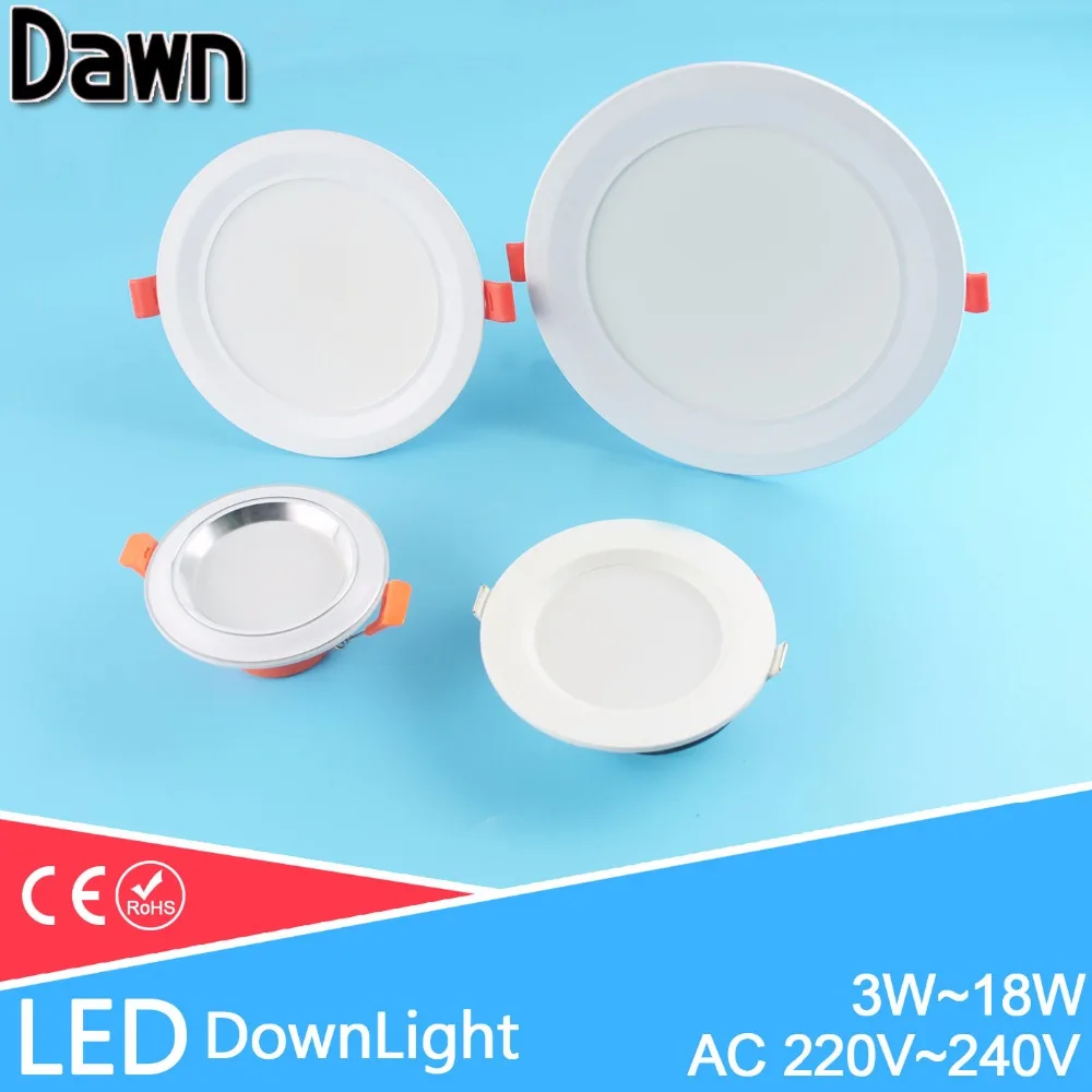 High Bright 4/5/6/7.5inch LED Downlight 3w 7w 12w 18w 220V~240V Ceiling LED Down Light Recessed Lighting Home Foyer Chandelier
High Bright 4/5/6/7.5inch LED Downlight 3w 7w 12w 18w 220V~240V Ceiling LED Down Light Recessed Lighting Home Foyer Chandelier
