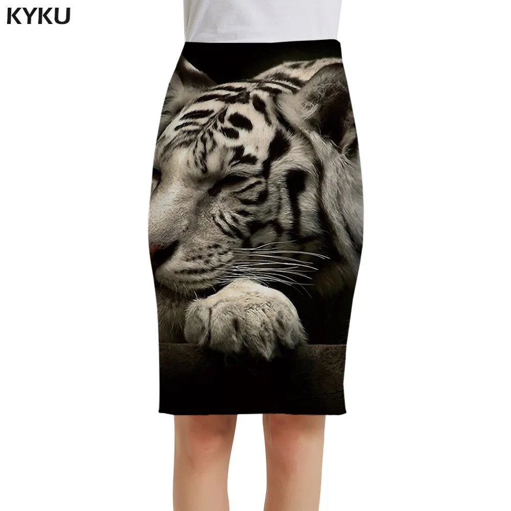 KYKU Brand Tiger Skirts Women Animal 3d Skirt Gray Elegant Gothic Office Sundresses Ladies Skirts Womens Floral Cool Party
KYKU Brand Tiger Skirts Women Animal 3d Skirt Gray Elegant Gothic Office Sundresses Ladies Skirts Womens Floral Cool Party