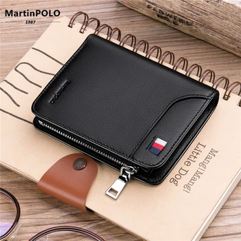 Brand Genuine Leather Men Wallet with Card Holder Man Luxury Short Purse Zipper Wallets Casual Standard Bag MP1003
Brand Genuine Leather Men Wallet with Card Holder Man Luxury Short Purse Zipper Wallets Casual Standard Bag MP1003