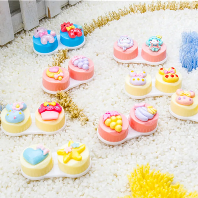 2pairs Contact Lens Cases Candy Colored Many Styles Eye Contact Lens Box Travel Cartoon Contact Lenses Case For Women Wholesale
2pairs Contact Lens Cases Candy Colored Many Styles Eye Contact Lens Box Travel Cartoon Contact Lenses Case For Women Wholesale