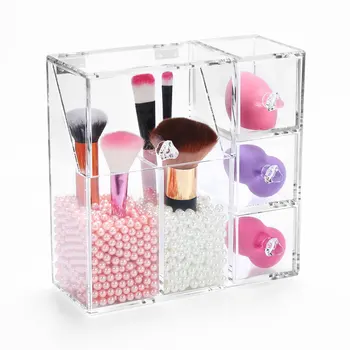 5 Grid Clear Makeup Pearls Box Cosmetic Storage Box Makeup Brushes Organizer Pencil Lipstick Holder Makeup Tools Organizer Case
5 Grid Clear Makeup Pearls Box Cosmetic Storage Box Makeup Brushes Organizer Pencil Lipstick Holder Makeup Tools Organizer Case