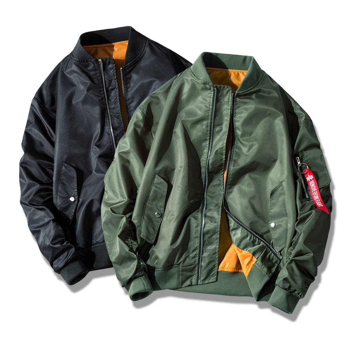 2019 Men Clothing US Air Force Pilot Ma1 Bomber Flight Jacket Waterproof Mens Women coat Army Military Motorcycle Race Coats
2019 Men Clothing US Air Force Pilot Ma1 Bomber Flight Jacket Waterproof Mens Women coat Army Military Motorcycle Race Coats