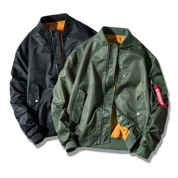 2019 Men Clothing US Air Force Pilot Ma1 Bomber Flight Jacket Waterproof Mens Women coat Army Military Motorcycle Race Coats
2019 Men Clothing US Air Force Pilot Ma1 Bomber Flight Jacket Waterproof Mens Women coat Army Military Motorcycle Race Coats