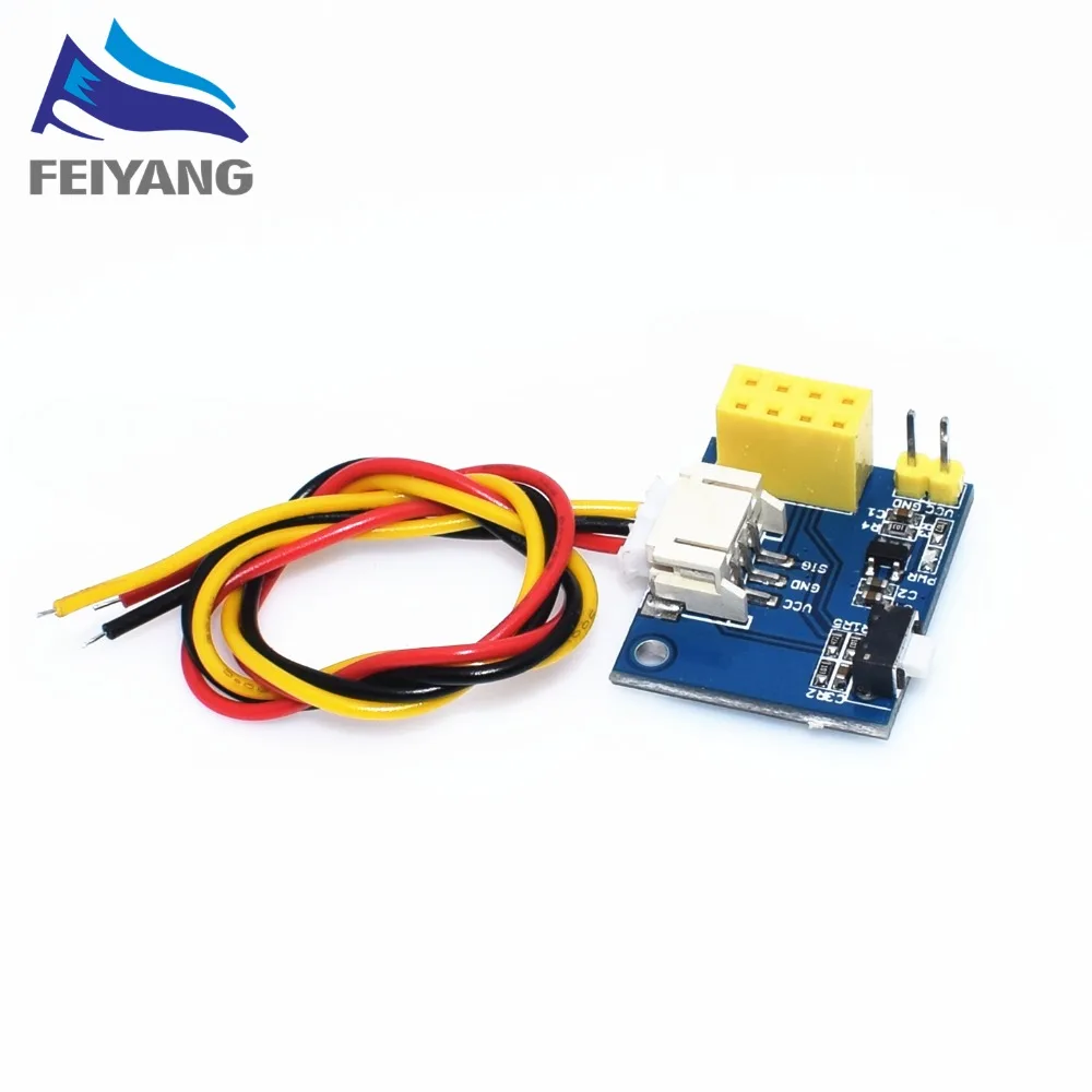 ESP8266 ESP-01 ESP-01S RGB LED Controller Adapter Module for Arduino IDE WS2812 Light Ring Smart Electronic Christmas DIY DC 5V
ESP8266 ESP-01 ESP-01S RGB LED Controller Adapter Module for Arduino IDE WS2812 Light Ring Smart Electronic Christmas DIY DC 5V