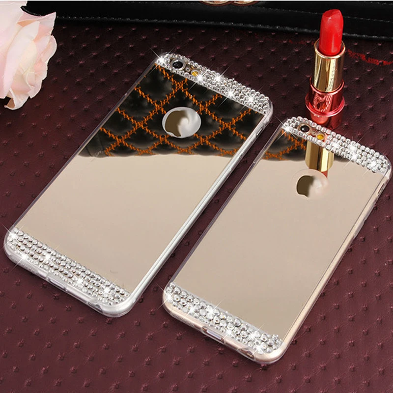 Bling Stone Diamond Glitter Mirror Case For Apple iPhone X 8 7 6 6S Plus 5 5S SE Covers Coque Shell Housing Cases For Iphone 8
Bling Stone Diamond Glitter Mirror Case For Apple iPhone X 8 7 6 6S Plus 5 5S SE Covers Coque Shell Housing Cases For Iphone 8