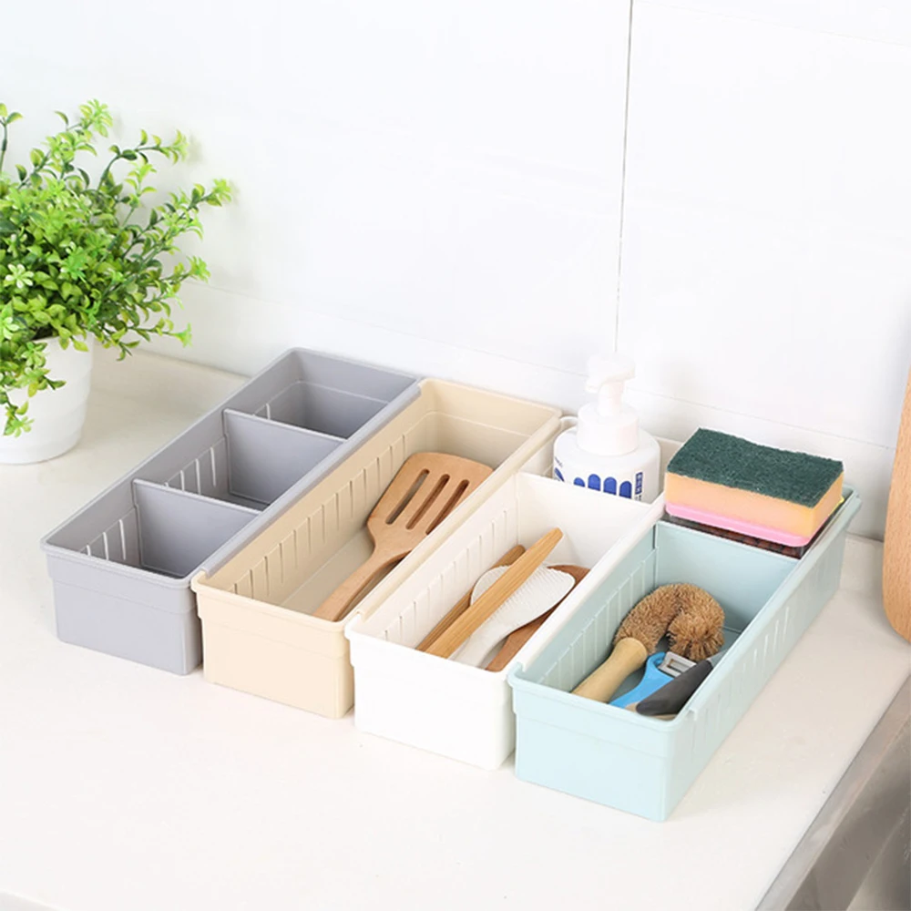 1PC DIY Plastic Adjustable storage Drawer Box Makeup Clapboard Drawer Divider Storage Organizer Home Storage Shelf Storage Box
1PC DIY Plastic Adjustable storage Drawer Box Makeup Clapboard Drawer Divider Storage Organizer Home Storage Shelf Storage Box