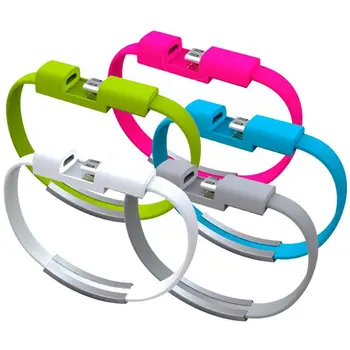22cm Portable Noodle Usb Charger Cable Sync Data Bracelet Wrist Band Charger for IPhone 8 7 6 Samsung Galaxy HTC LG 100pcs
22cm Portable Noodle Usb Charger Cable Sync Data Bracelet Wrist Band Charger for IPhone 8 7 6 Samsung Galaxy HTC LG 100pcs