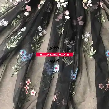 LASUI 1 yard 2019 X0522 DIY skirt wedding dress accessories soft mesh Retro multicolor flower embroidery mesh lace fabric
LASUI 1 yard 2019 X0522 DIY skirt wedding dress accessories soft mesh Retro multicolor flower embroidery mesh lace fabric