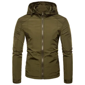 2018 Spring Autumn Young Men Windbreaker Hooded Jacket Slim Thin Clothing Top Quality Coat M-XXXL
2018 Spring Autumn Young Men Windbreaker Hooded Jacket Slim Thin Clothing Top Quality Coat M-XXXL