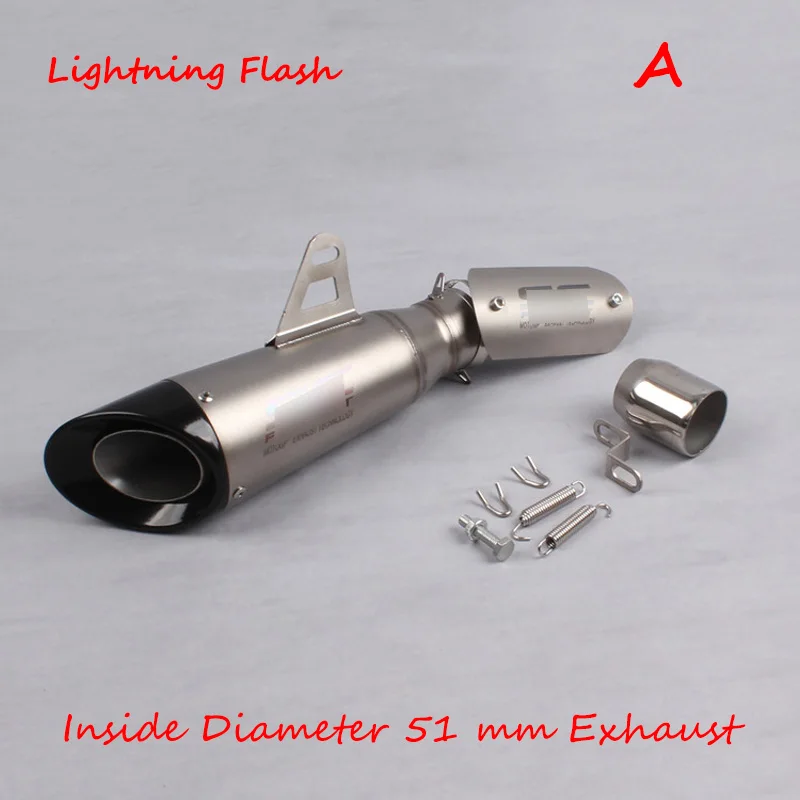 Universal 38-51 mm Motorcycle Exhaust Tail Pipe Stainless Steel No DB Killer Escape with Heat Shield Guards for Dirt Bike 310 mm
Universal 38-51 mm Motorcycle Exhaust Tail Pipe Stainless Steel No DB Killer Escape with Heat Shield Guards for Dirt Bike 310 mm