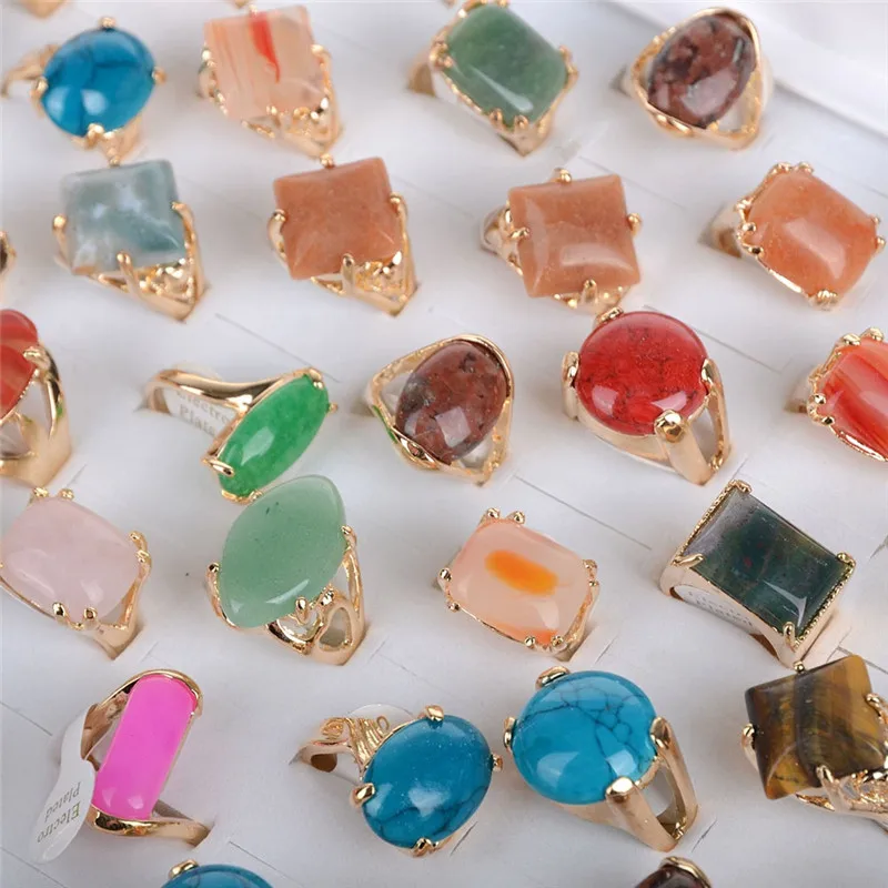 5pcs Fashion Irregular Shaped Natural Stone Alloy Rings Mixed Colorful Women Girls Body Jewelry Randomly Sent Wholesale
5pcs Fashion Irregular Shaped Natural Stone Alloy Rings Mixed Colorful Women Girls Body Jewelry Randomly Sent Wholesale
