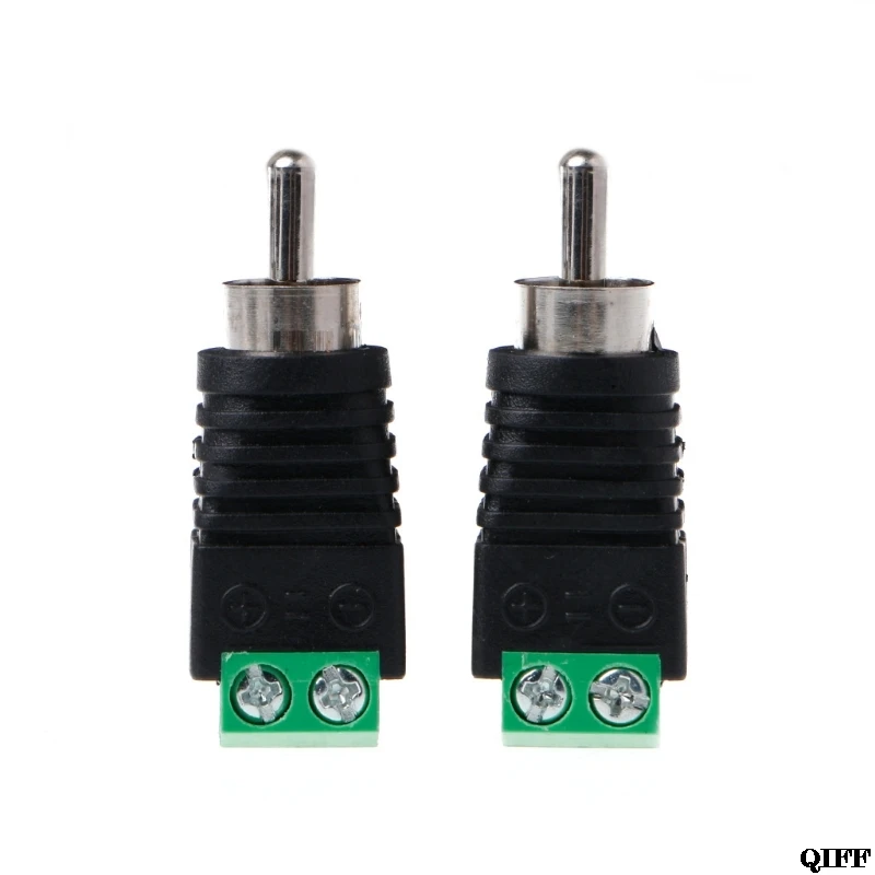 Drop Ship&Wholesale 3 Pcs RCA Male Plug to AV Terminal Connector Video AV Balun 2 Screw Mar28
Drop Ship&Wholesale 3 Pcs RCA Male Plug to AV Terminal Connector Video AV Balun 2 Screw Mar28