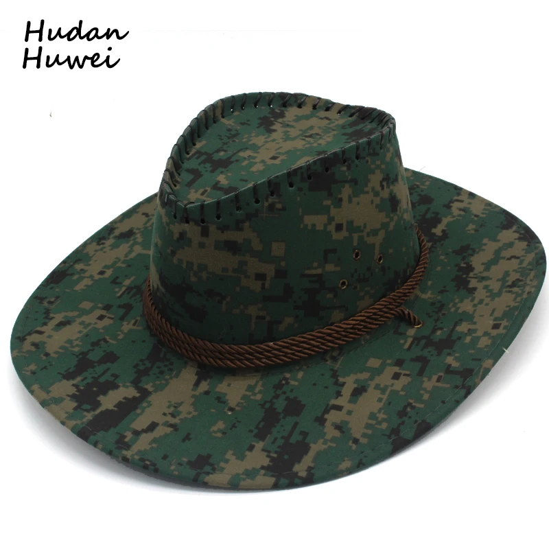 Western Denim Cowboy Hat for Men Women Summer Unisex Beach Sun Hat Wide Brim Camouflage Outdoor Sunhat for Adults GH-530
Western Denim Cowboy Hat for Men Women Summer Unisex Beach Sun Hat Wide Brim Camouflage Outdoor Sunhat for Adults GH-530