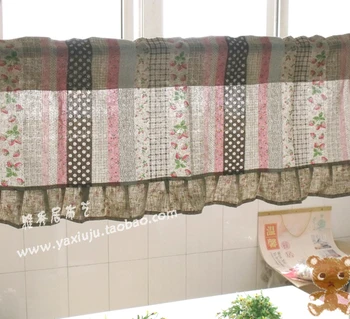 Free shipping Floral linen coffee curtain short curtain kitchen curtains for living room bedroom 40*105CM
Free shipping Floral linen coffee curtain short curtain kitchen curtains for living room bedroom 40*105CM
