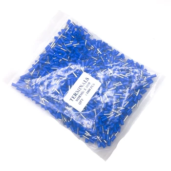 9 color VE1008 1000 piece a lot European Terminal Pin Terminals Tubular Terminals Blocks E1008 Wire terminals connector
9 color VE1008 1000 piece a lot European Terminal Pin Terminals Tubular Terminals Blocks E1008 Wire terminals connector
