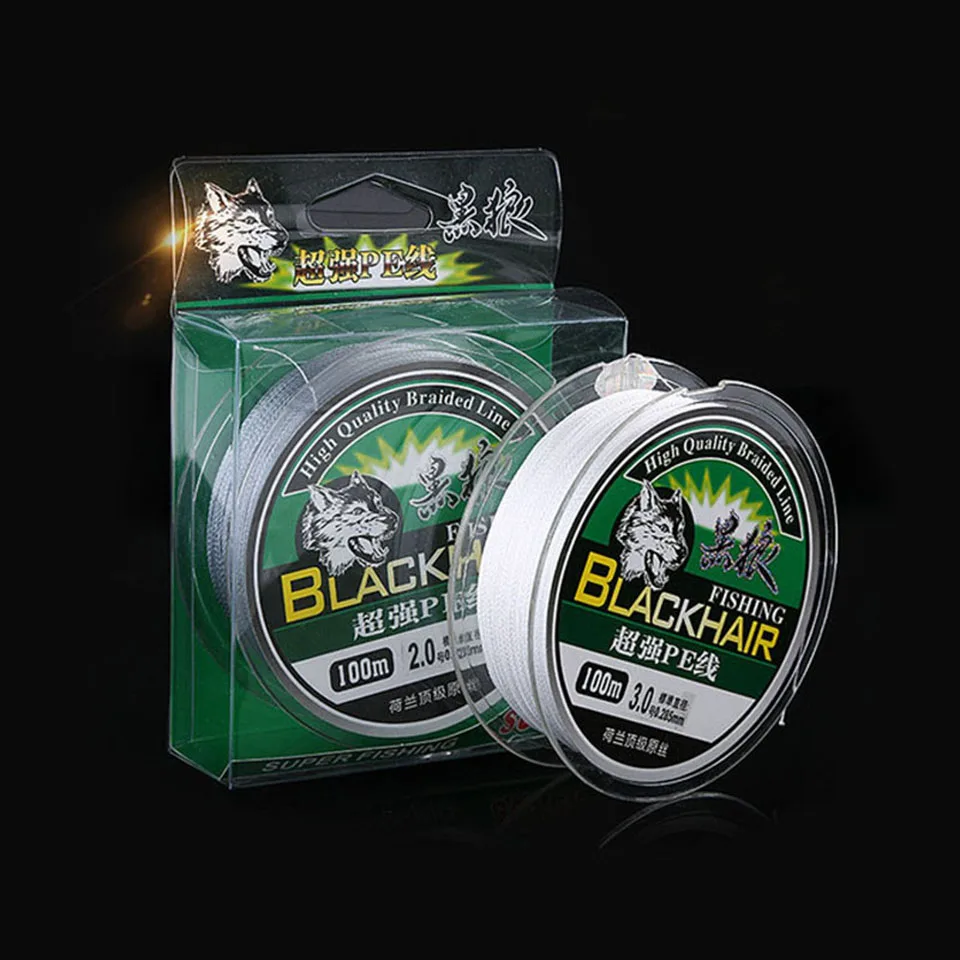 4 Strands 100M 6-100LB PE Multifilament Super Braided Fishing Line Carp Fishing For Fish Rope Cord
4 Strands 100M 6-100LB PE Multifilament Super Braided Fishing Line Carp Fishing For Fish Rope Cord