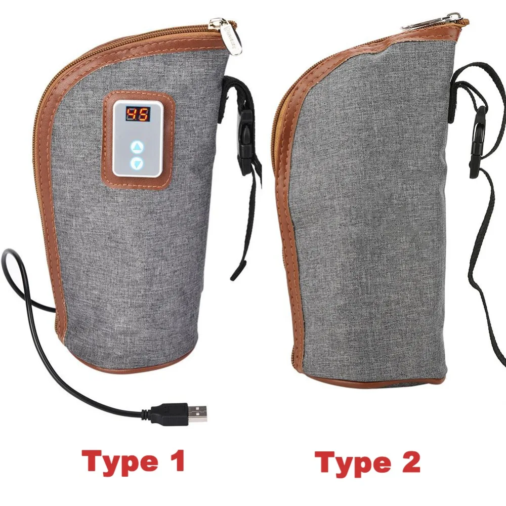 USB Portable Bottle Warmer Bag Travel Car Baby Milk Bottles Heater with LCD Screen Display Temperature Control Warm Milk Device
USB Portable Bottle Warmer Bag Travel Car Baby Milk Bottles Heater with LCD Screen Display Temperature Control Warm Milk Device