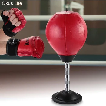 New Upgraded Home Decoration Desktop Vent Ball Adult Sucker Type Boxing Exercise Boxing Speed Pear Boxing Punching Bag Fitness
New Upgraded Home Decoration Desktop Vent Ball Adult Sucker Type Boxing Exercise Boxing Speed Pear Boxing Punching Bag Fitness