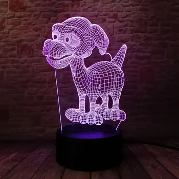 Luminous 3D Illusion Led Lamp Colorful Touch Nightlight Flash Lighting Glow in the Dark Dog Model Animal Action & Toy Figures
Luminous 3D Illusion Led Lamp Colorful Touch Nightlight Flash Lighting Glow in the Dark Dog Model Animal Action & Toy Figures