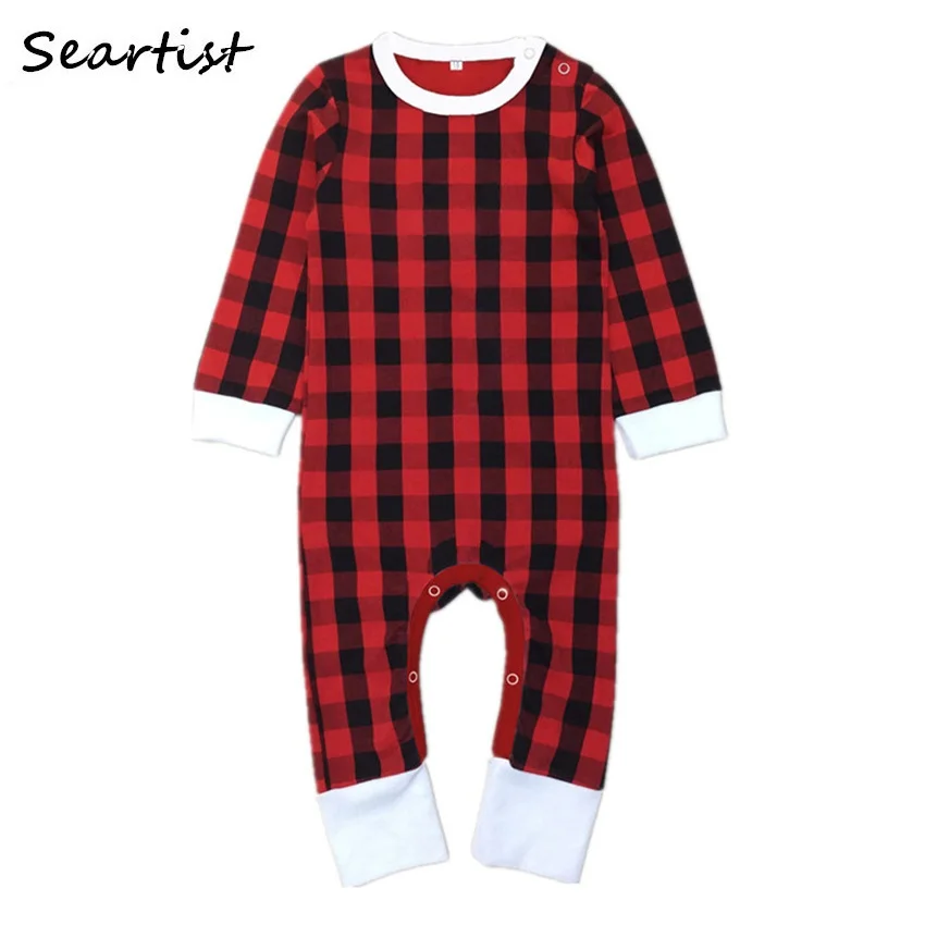 Seartist Baby Girls Boys Christmas Romper Newborn Infant Red Plaid Pajamas Girl Winter Jumpsuit Toddler Jumper 2019 New 40
Seartist Baby Girls Boys Christmas Romper Newborn Infant Red Plaid Pajamas Girl Winter Jumpsuit Toddler Jumper 2019 New 40