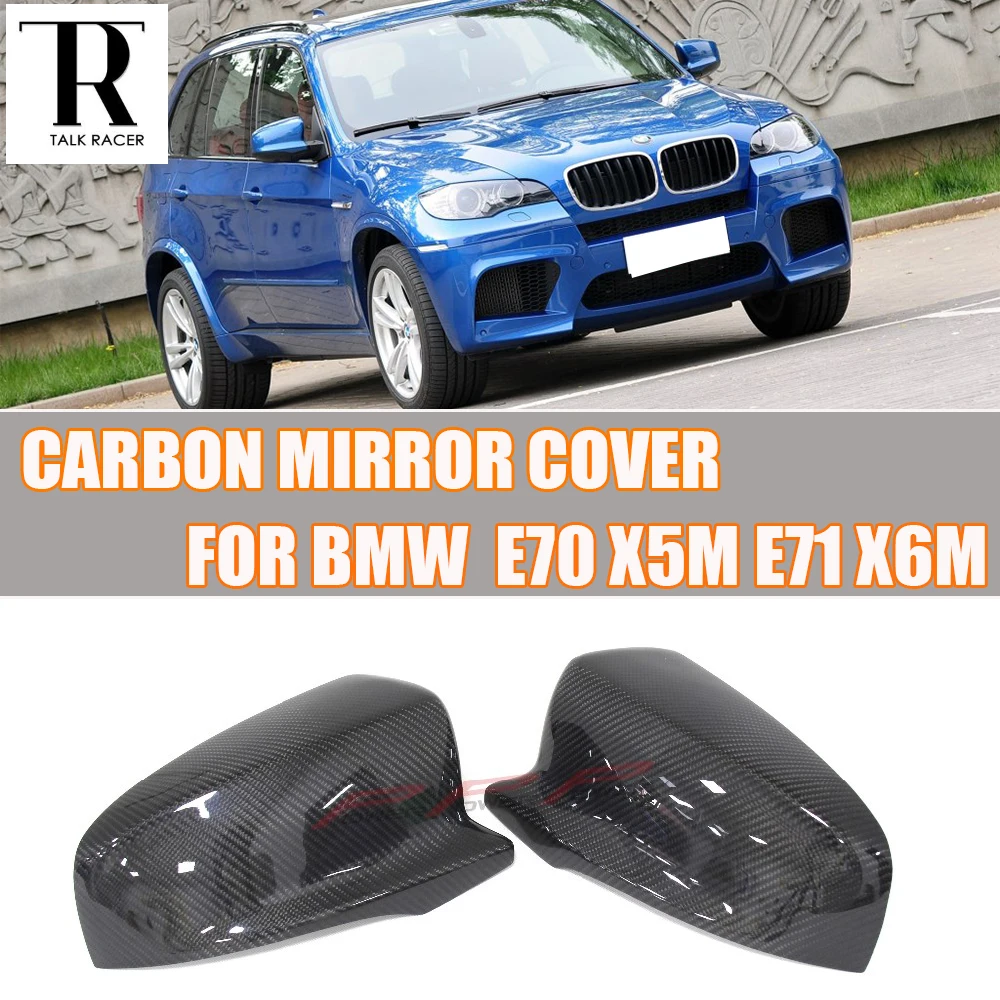 E70 E71 M Power Carbon Fiber Replaced Style Rear View Side Mirror Cover Cap for BMW E70 X5M E71 X6M 2007 - 2013
E70 E71 M Power Carbon Fiber Replaced Style Rear View Side Mirror Cover Cap for BMW E70 X5M E71 X6M 2007 - 2013
