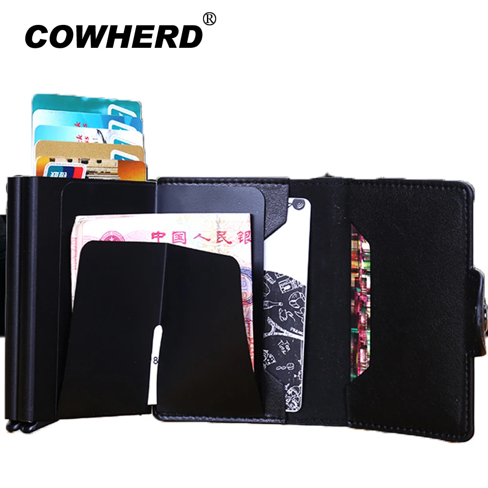 2019 New Arrival Metal Credit Card Holder Wallet High Quality RFID Blocking Automatic Pop Up ID Card Case Double Aluminum Wallet
2019 New Arrival Metal Credit Card Holder Wallet High Quality RFID Blocking Automatic Pop Up ID Card Case Double Aluminum Wallet